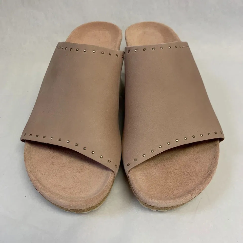 Birkenstock Namica Exquisit Nubuk Leather Crystal Rose Rivets sold by Zulily product image thumbnail 4