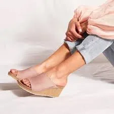 Birkenstock Namica Exquisit Nubuk Leather Crystal Rose Rivets sold by Zulily product image thumbnail 3