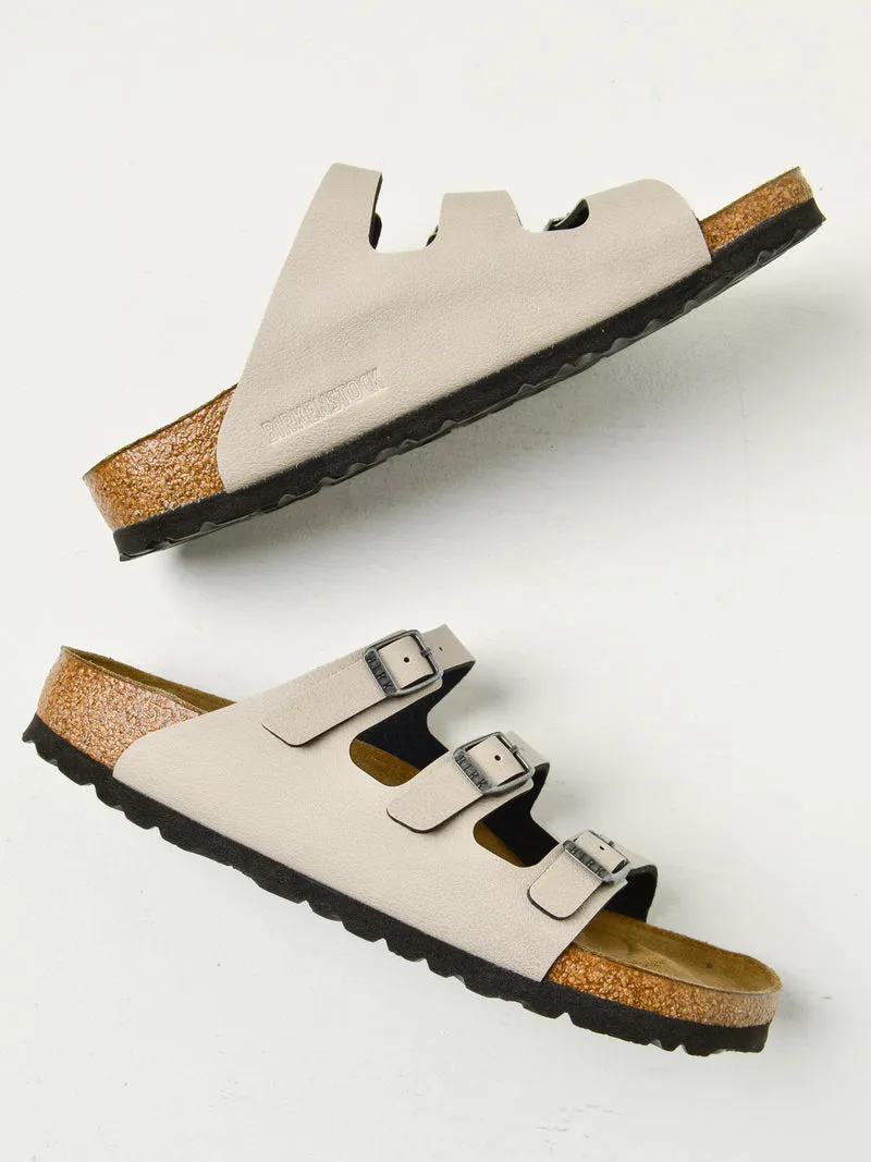 Birkenstock Florida Fresh Birko-Flor Pull Up Stone sold by Zulily product image thumbnail 4