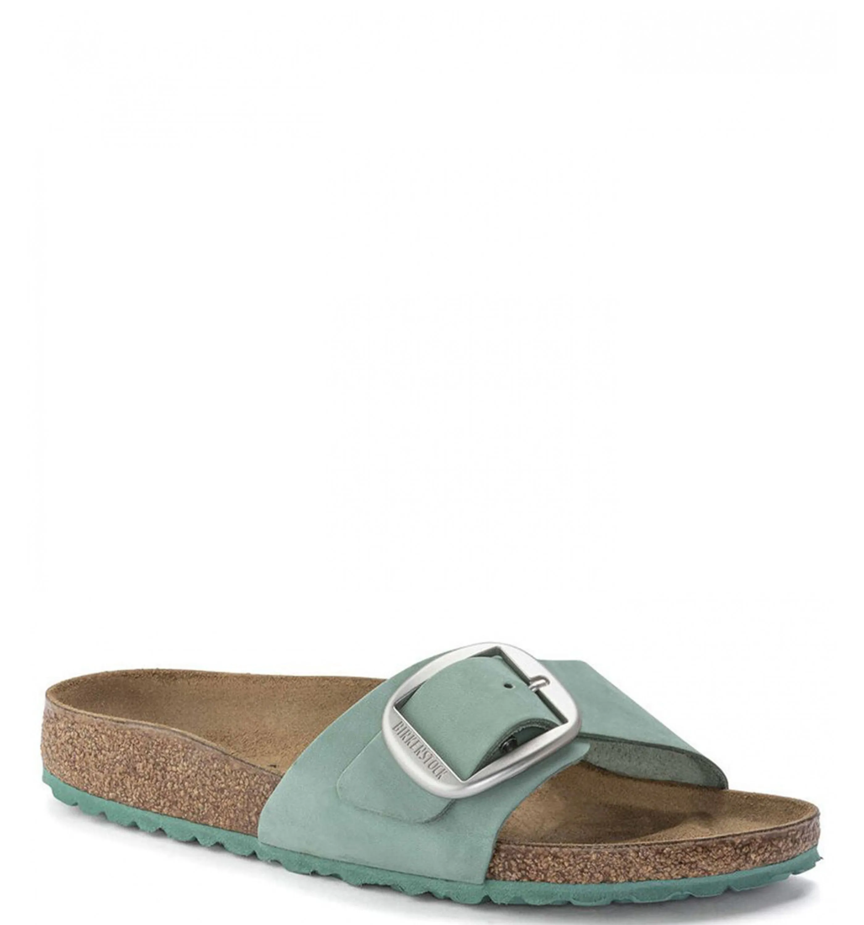 Birkenstock Madrid Big Buckle Nubuck Leather Beril sold by Zulily