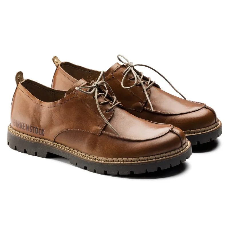 Birkenstock Timmins Natural Leather Cuoio sold by Zulily