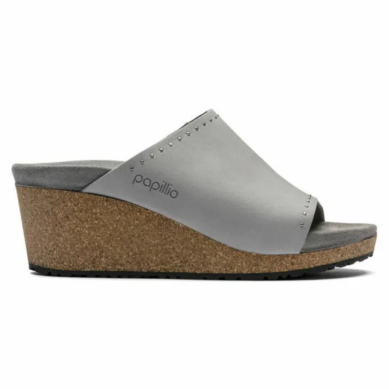 Birkenstock Namica Nubuck Leather Stone Coin Rivet sold by Zulily