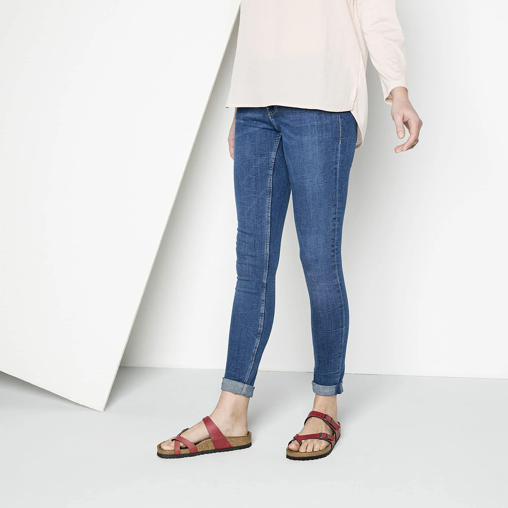 Birkenstock Mayari Birko-Flor Pull Up Bordeaux sold by Zulily product image thumbnail 4