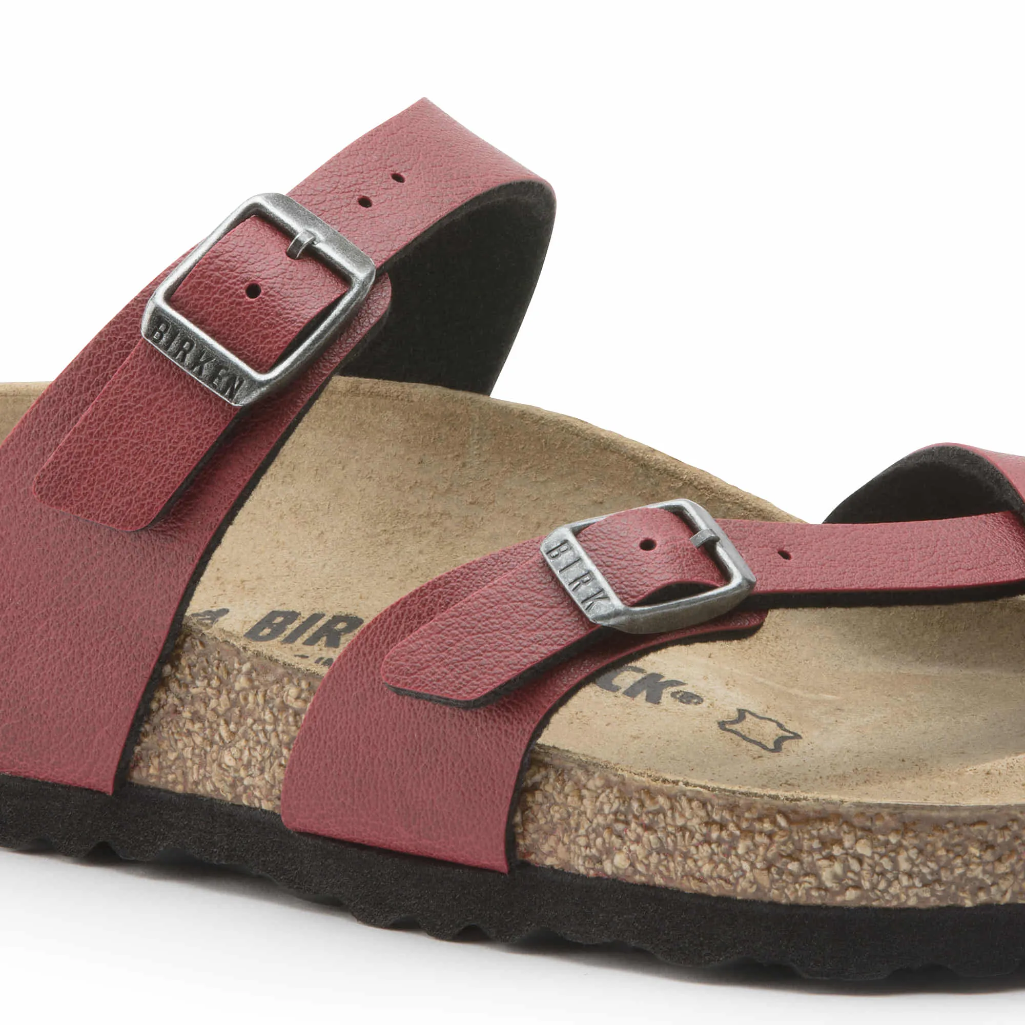 Birkenstock Mayari Birko-Flor Pull Up Bordeaux sold by Zulily product image thumbnail 2