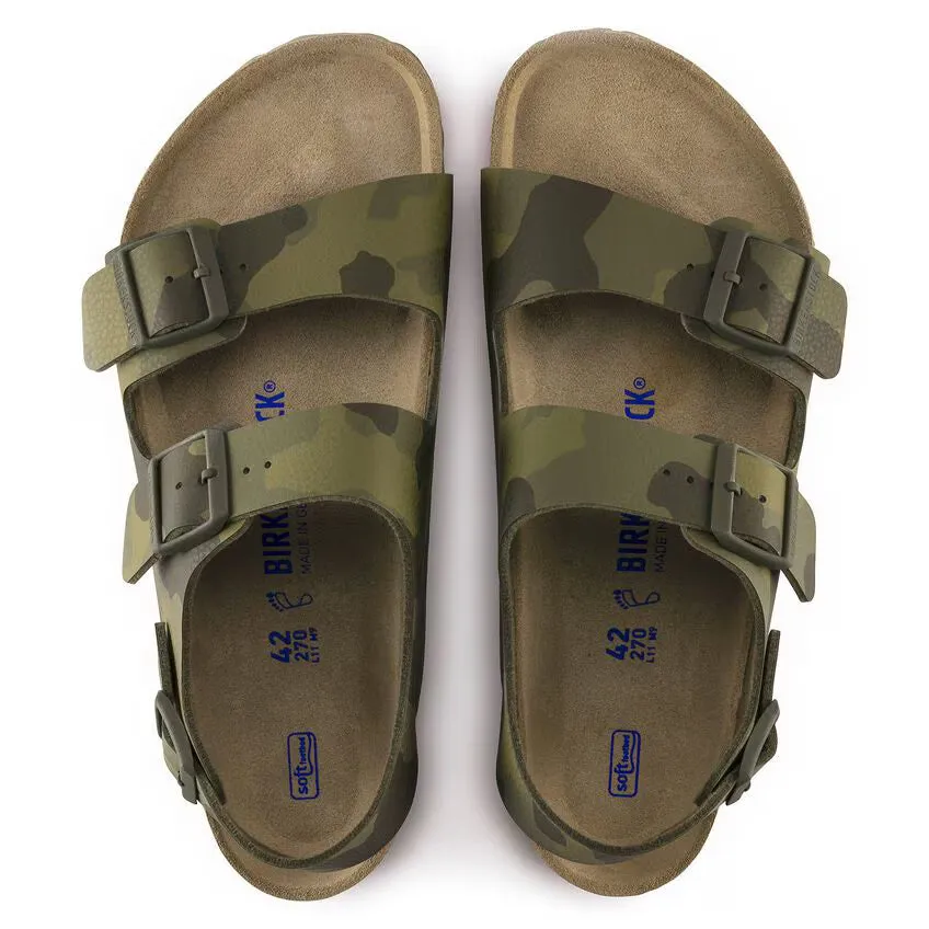 Birkenstock Milano Kinder Birko Flor Desert Soil Camouflage Green sold by Zulily product image thumbnail 5
