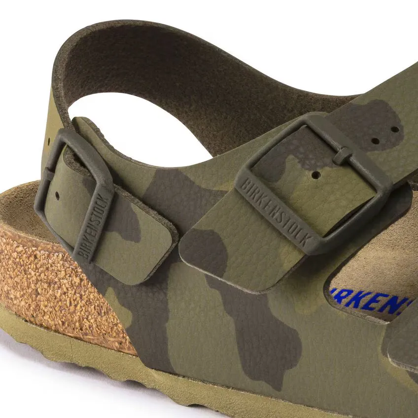 Birkenstock Milano Kinder Birko Flor Desert Soil Camouflage Green sold by Zulily product image thumbnail 2