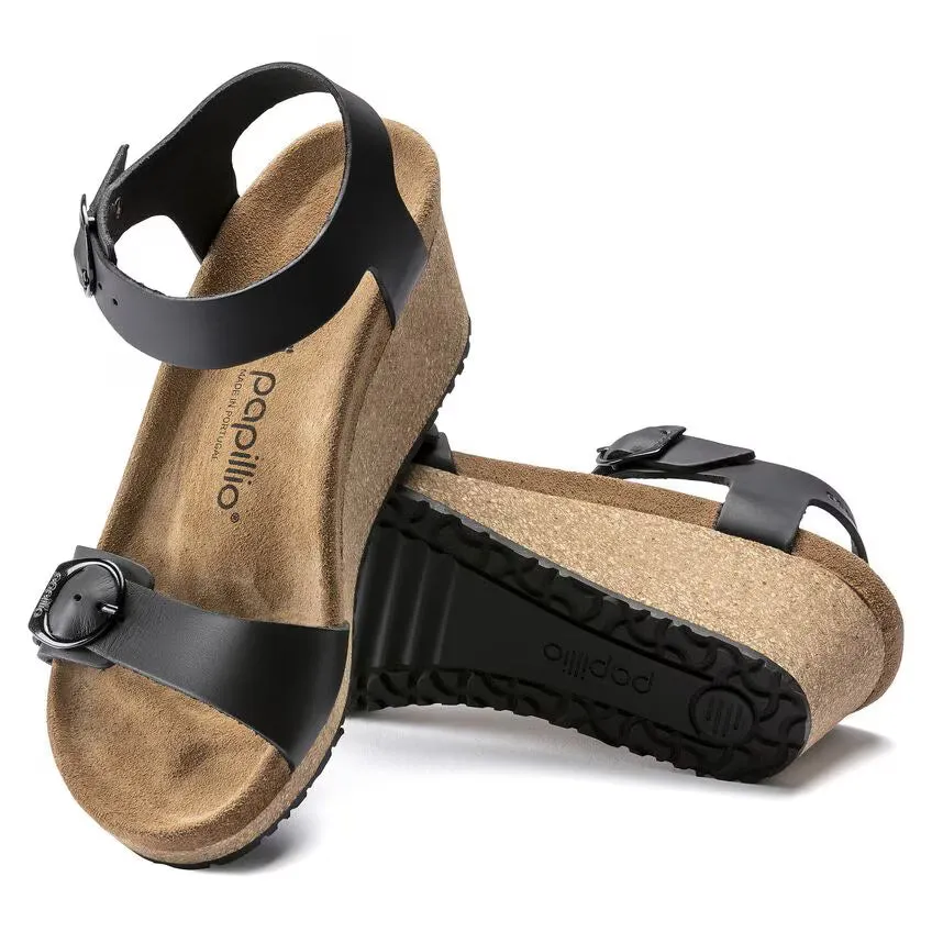 Birkenstock Soley Leather Black sold by Zulily product image thumbnail 2