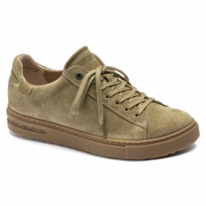 Birkenstock Bend Low Leather Khaki Sneakers sold by Zulily
