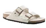 Birkenstock Arizona Rivet Wool Eggnog Sandals sold by Zulily