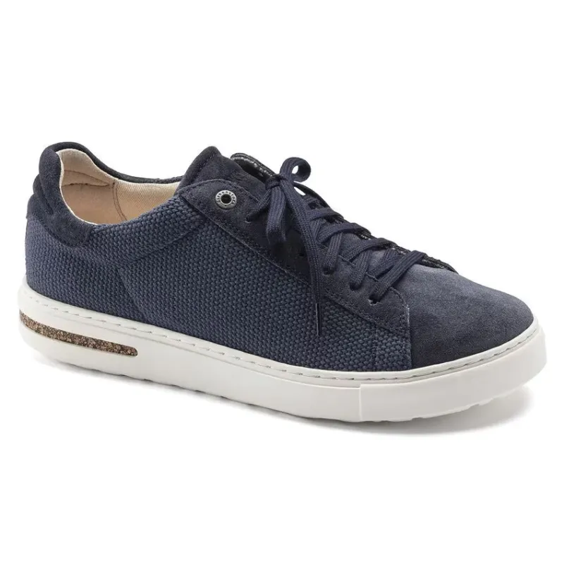 Birkenstock Bend Low Canvas/Suede Midnight Sneakers sold by Zulily
