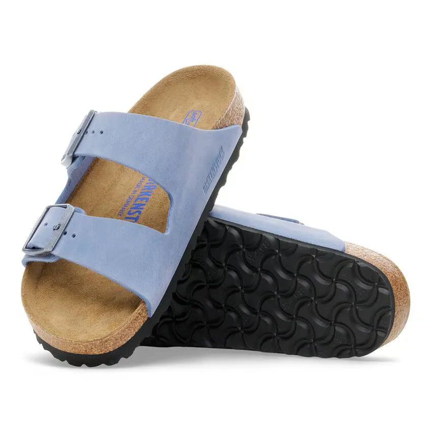 Birkenstock Arizona Soft Footbed Oiled Leather Blue Sandals sold by Zulily product image thumbnail 2