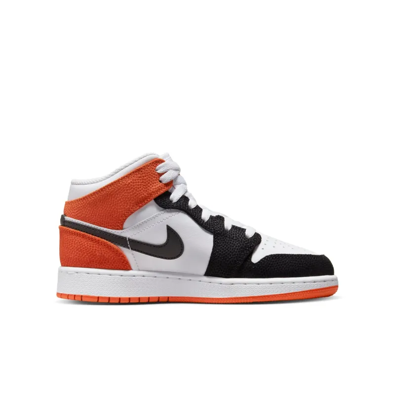 Sneakar Youth Air Jordan Air Jordan 1 Mid SE (GS) sold by Zulily