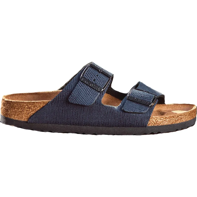 Birkenstock Arizona Birko-Flor Magical Metallic Midnight Sandals sold by Zulily