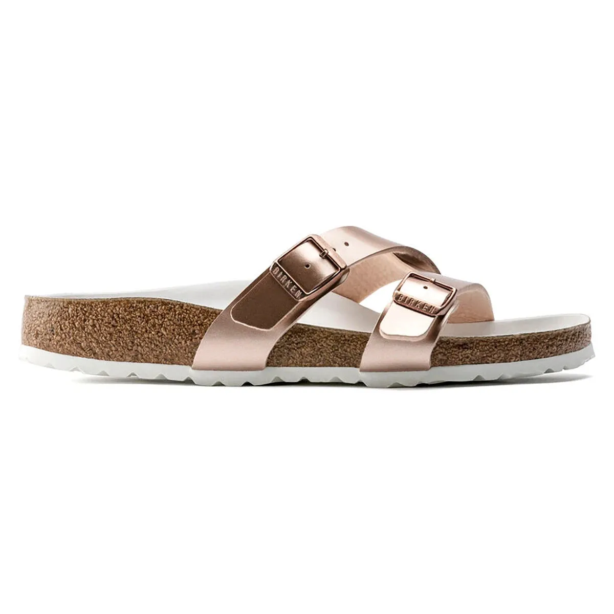 Birkenstock Women's Yao Balance Birko-Flor Electric Metallic Copper Sandals sold by Zulily product image thumbnail 4