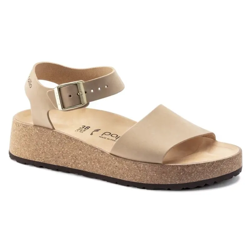 Birkenstock Women's Glenda Nubuck Leather Sandcastle Sandals sold by Zulily