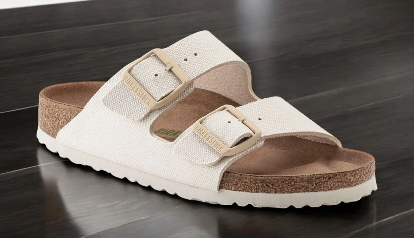 Birkenstock Women's Arizona Vegan Canvas (Regular Width) - 1022291 sold by Zulily