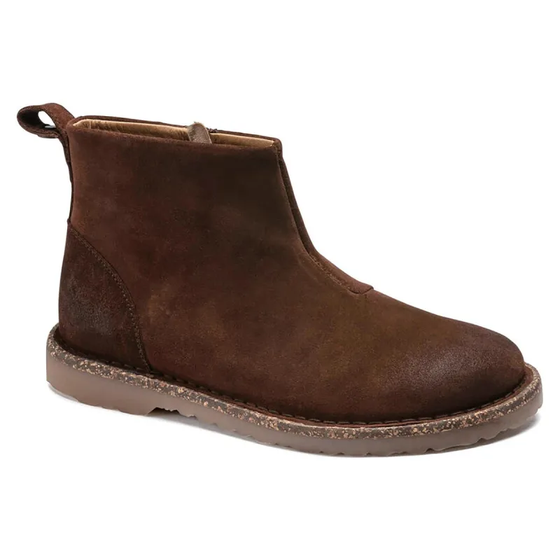Birkenstock Women's Melrose Suede Leather Espresso Booties made by Birkenstock
