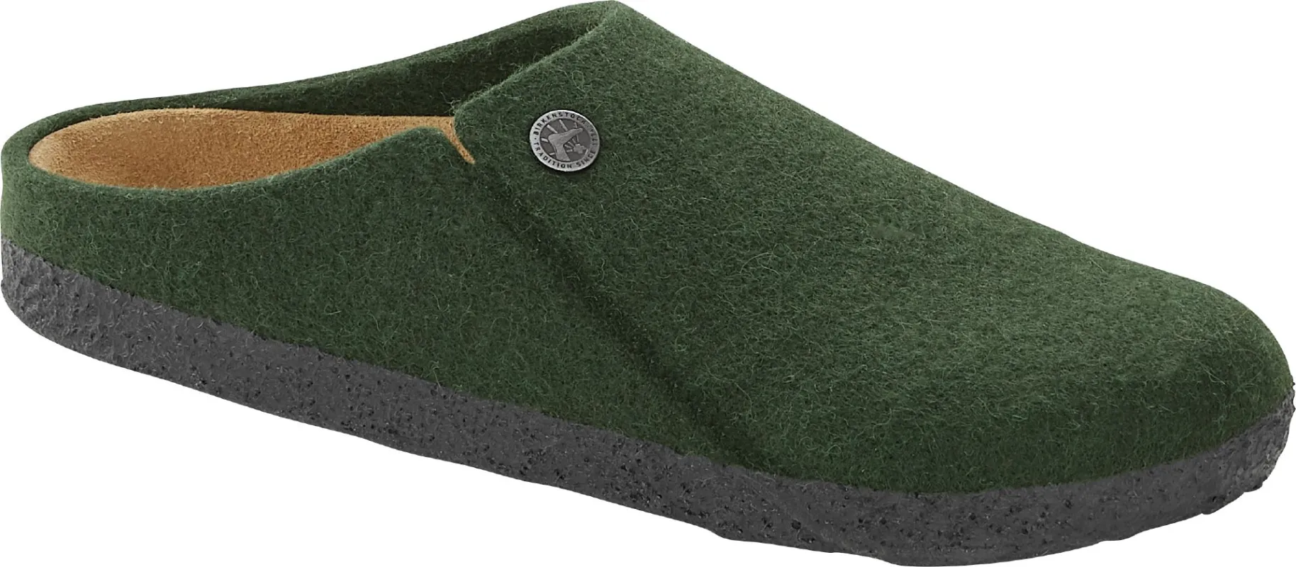 Birkenstock Women's Zermatt Rivet Felt Forest Green Clogs sold by Zulily