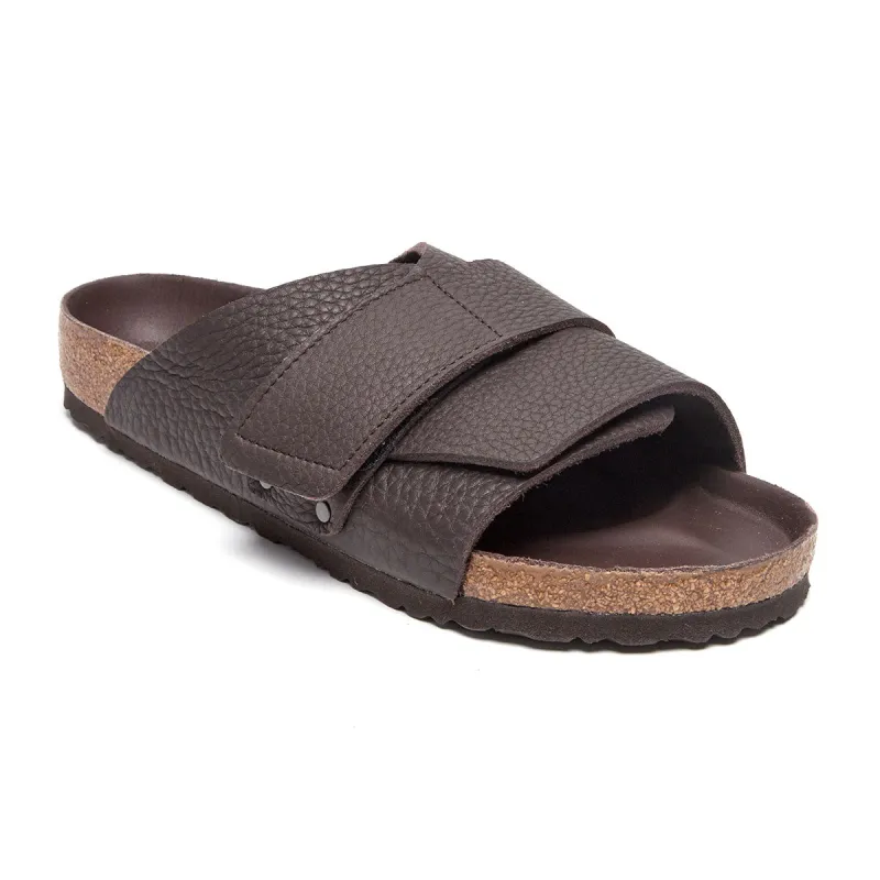 Birkenstock Kyoto Nubuck Leather Wild Roast Sandals sold by Zulily