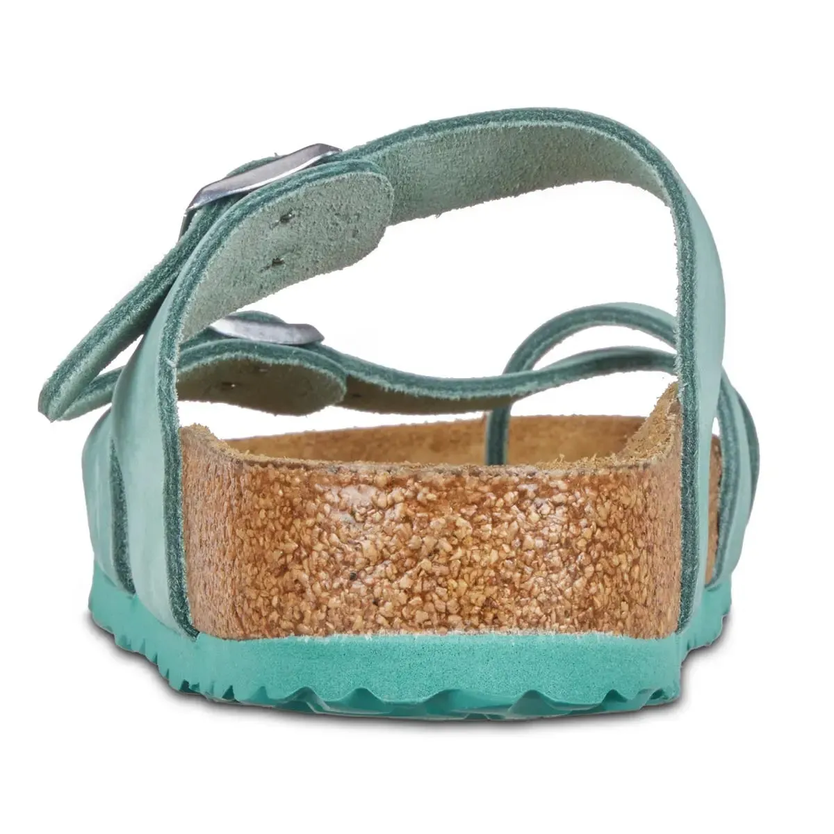 Birkenstock Women's Mayari Soft Footbed Nubuck Leather Beryl Sandals sold by Zulily product image thumbnail 3