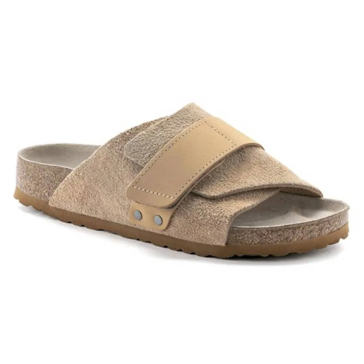 Birkenstock Kyoto Nubuck/Suede Leather Clay Sandals sold by Zulily