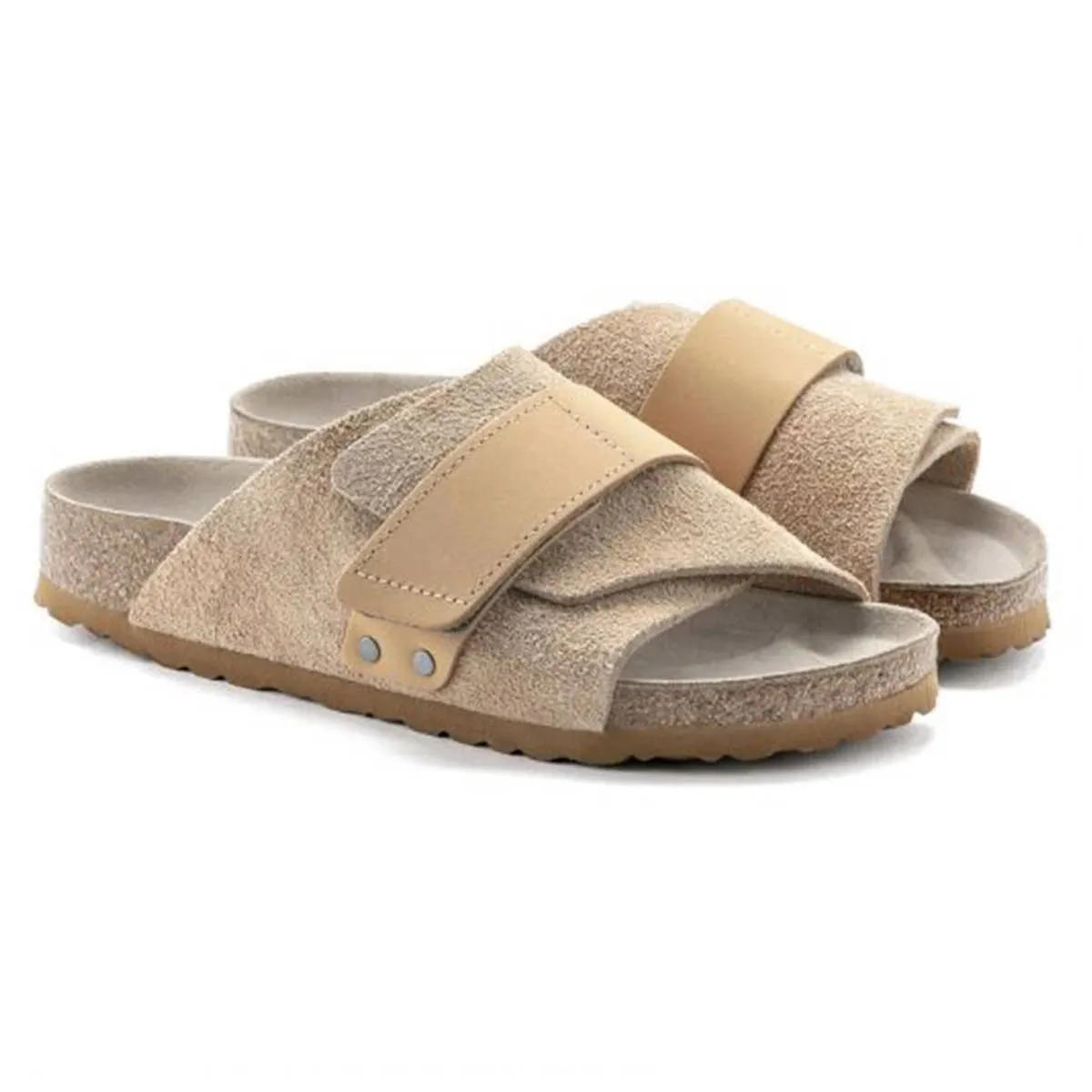 Birkenstock Kyoto Nubuck/Suede Leather Clay Sandals sold by Zulily product image thumbnail 2