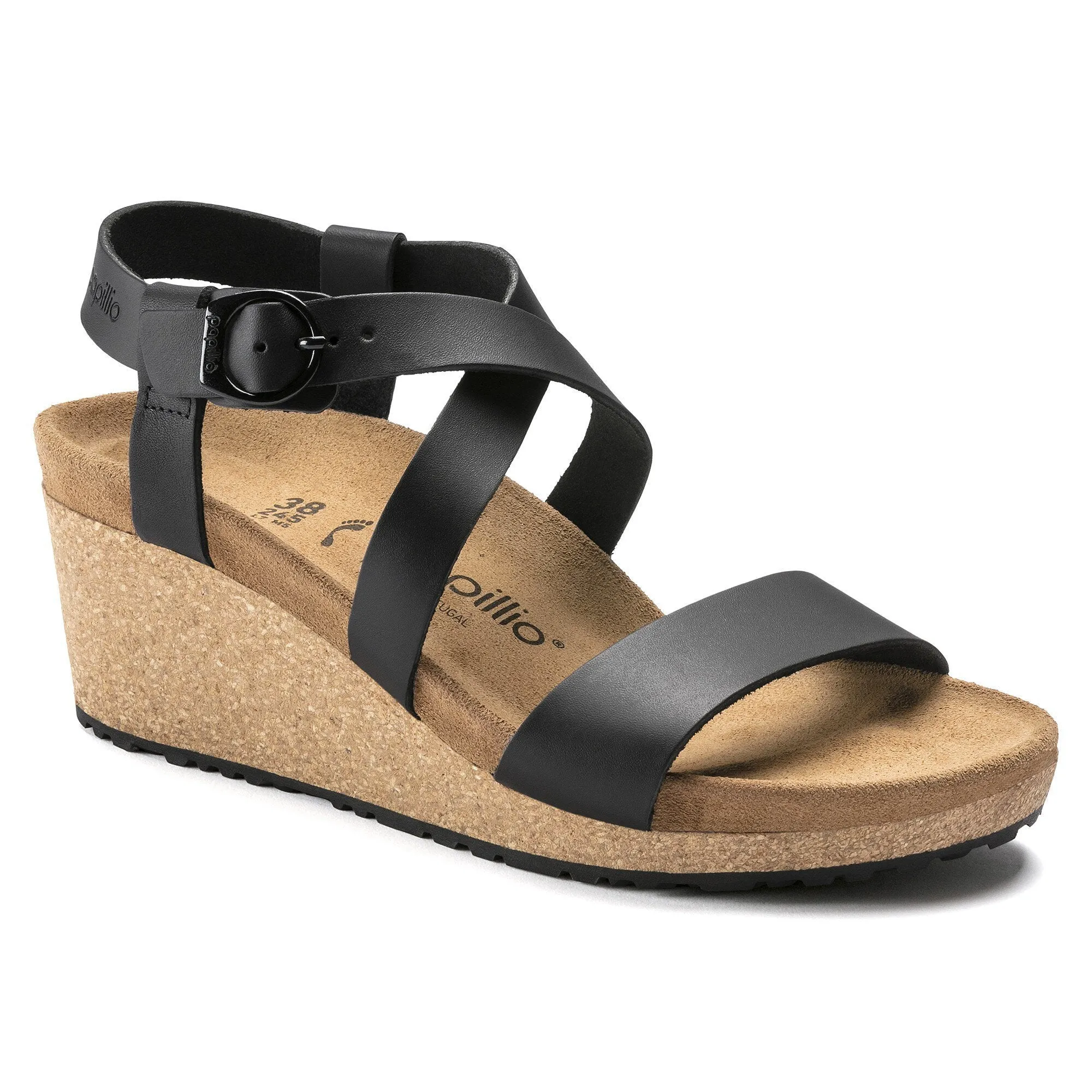 Birkenstock Sibyl Leather Black sold by Zulily