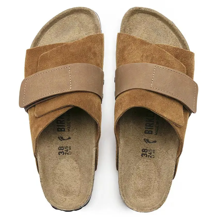 Birkenstock Kyoto Nubuck/Suede Leather Mink sold by Zulily product image thumbnail 5