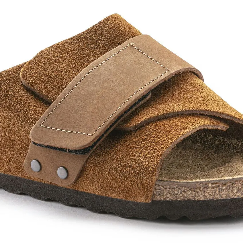 Birkenstock Kyoto Nubuck/Suede Leather Mink sold by Zulily product image thumbnail 2