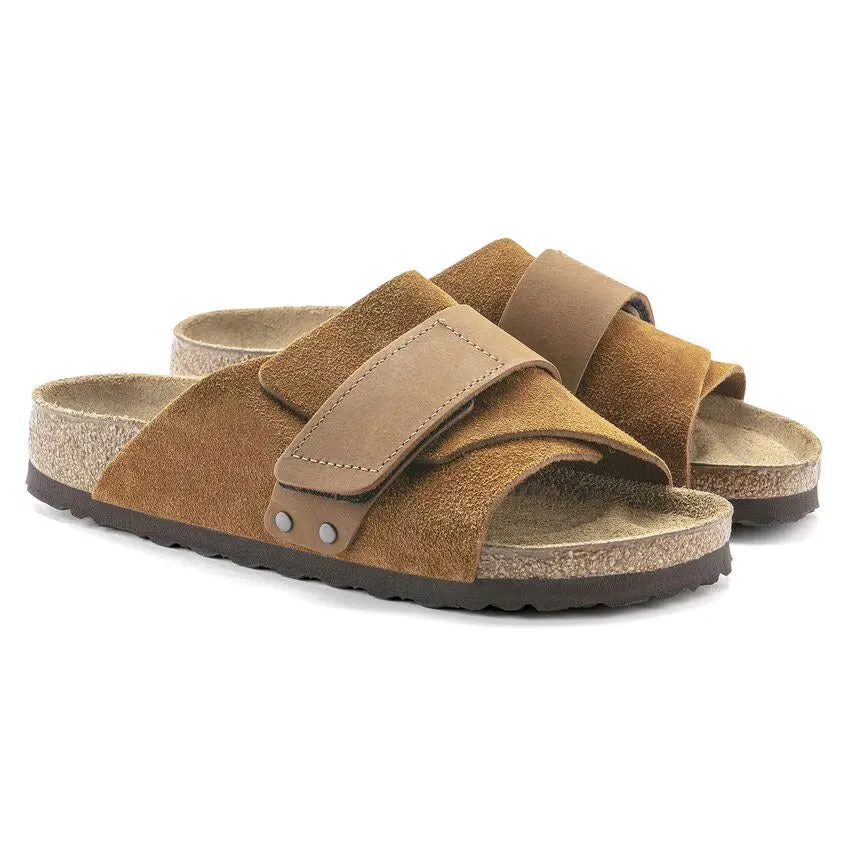 Birkenstock Kyoto Nubuck/Suede Leather Mink sold by Zulily product image thumbnail 4