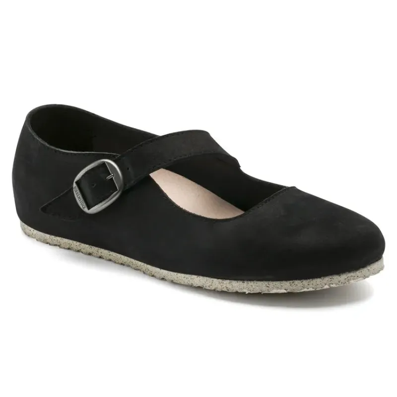 Birkenstock Tracy Nubuck Leather Black sold by Zulily