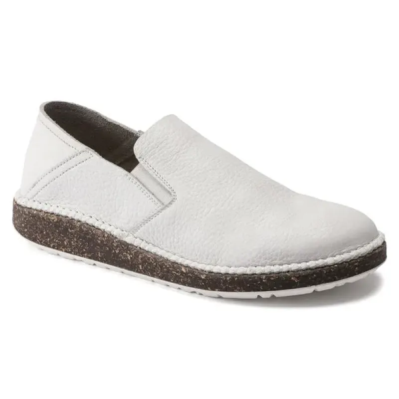 Birkenstock Callan Leather White sold by Zulily