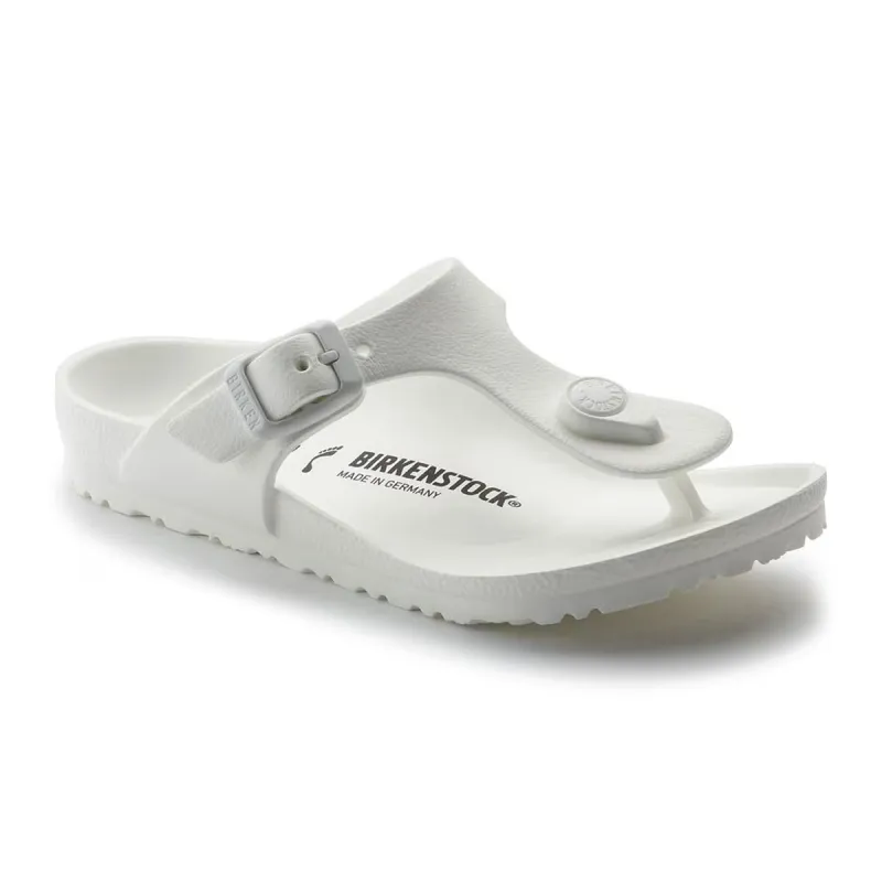 Birkenstock Gizeh Essentials EVA White sold by Zulily