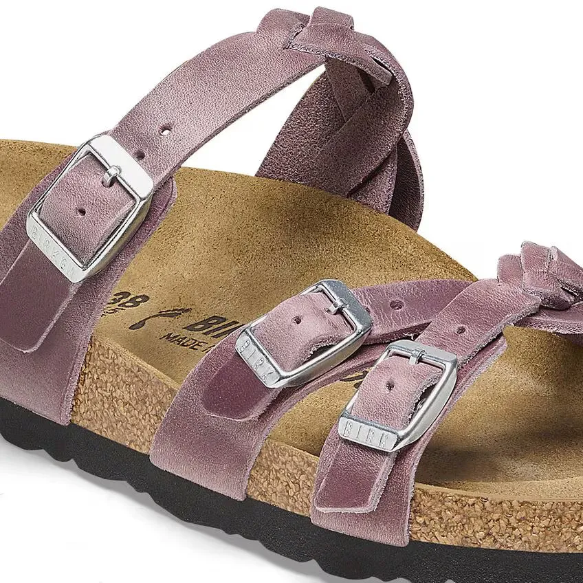 Birkenstock Franca Braided Oiled Leather Lavender sold by Zulily product image thumbnail 2