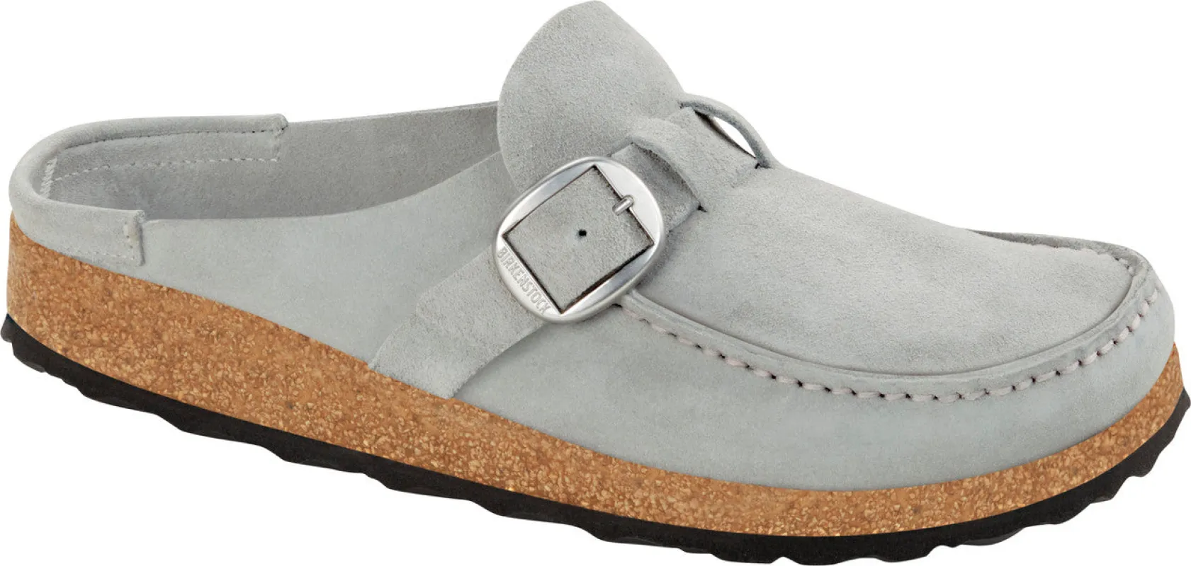 Birkenstock Buckley Suede Leather Mineral sold by Zulily