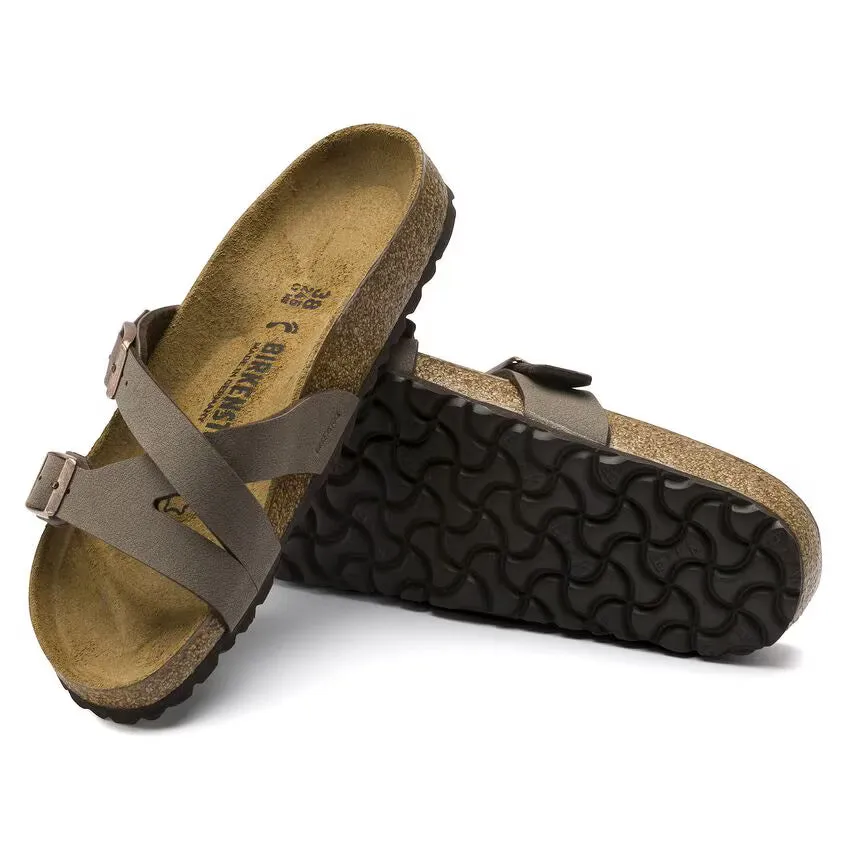 Birkenstock Yao Nubuck Birkibuc Mocha sold by Zulily product image thumbnail 2