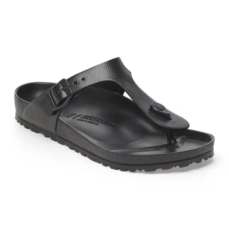 Birkenstock Gizeh Essentials EVA Black sold by Zulily