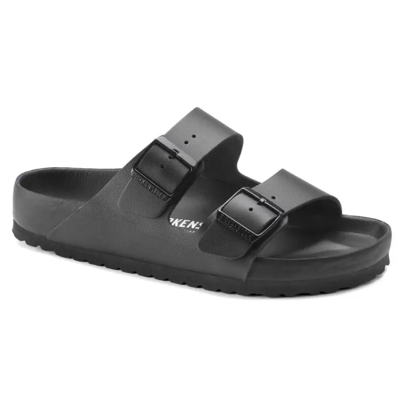 Birkenstock Arizona Exquist Natural Leather Black sold by Zulily