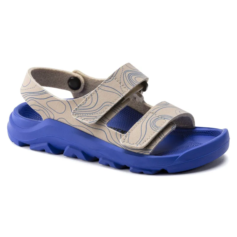 Birkenstock Mogami HL Synthetics Sandcastle/Blue sold by Zulily