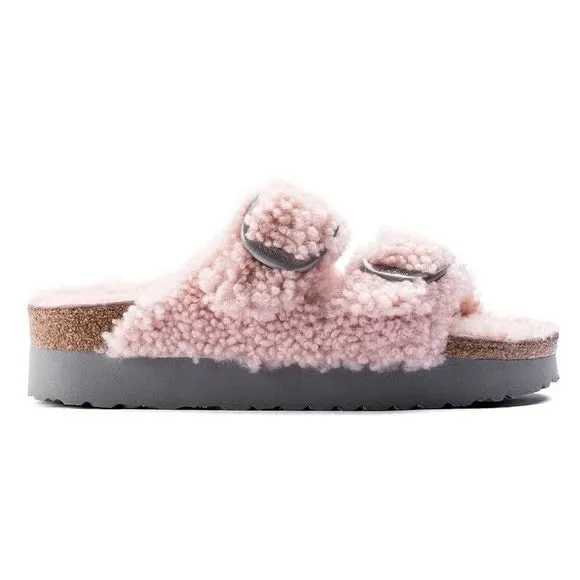 Birkenstock Arizona Big Buckle Pap Teddy Crystal Rose sold by Zulily product image thumbnail 3