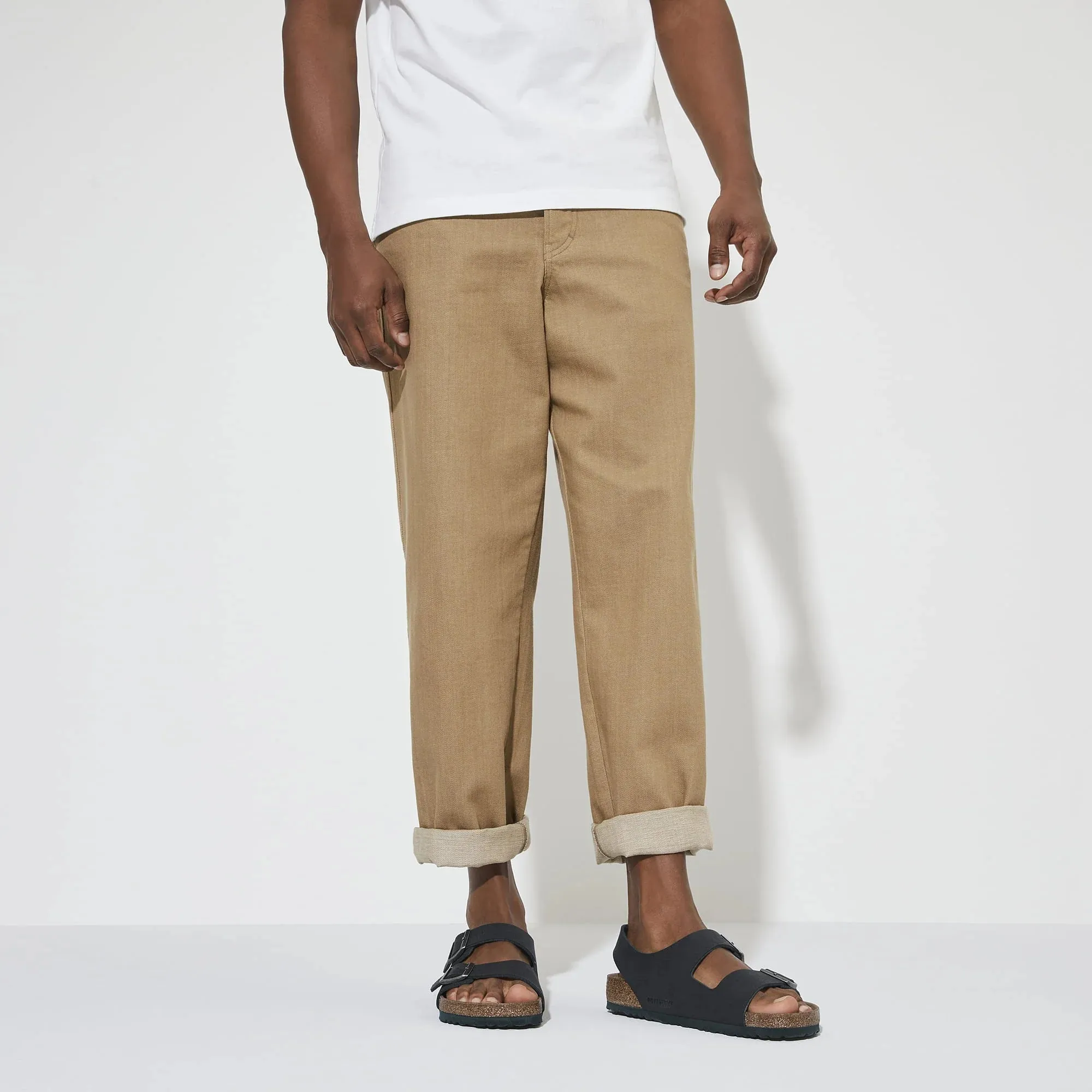 Birkenstock Milano Vegan Microfiber Desert Dust Indigo Blue sold by Zulily product image thumbnail 4