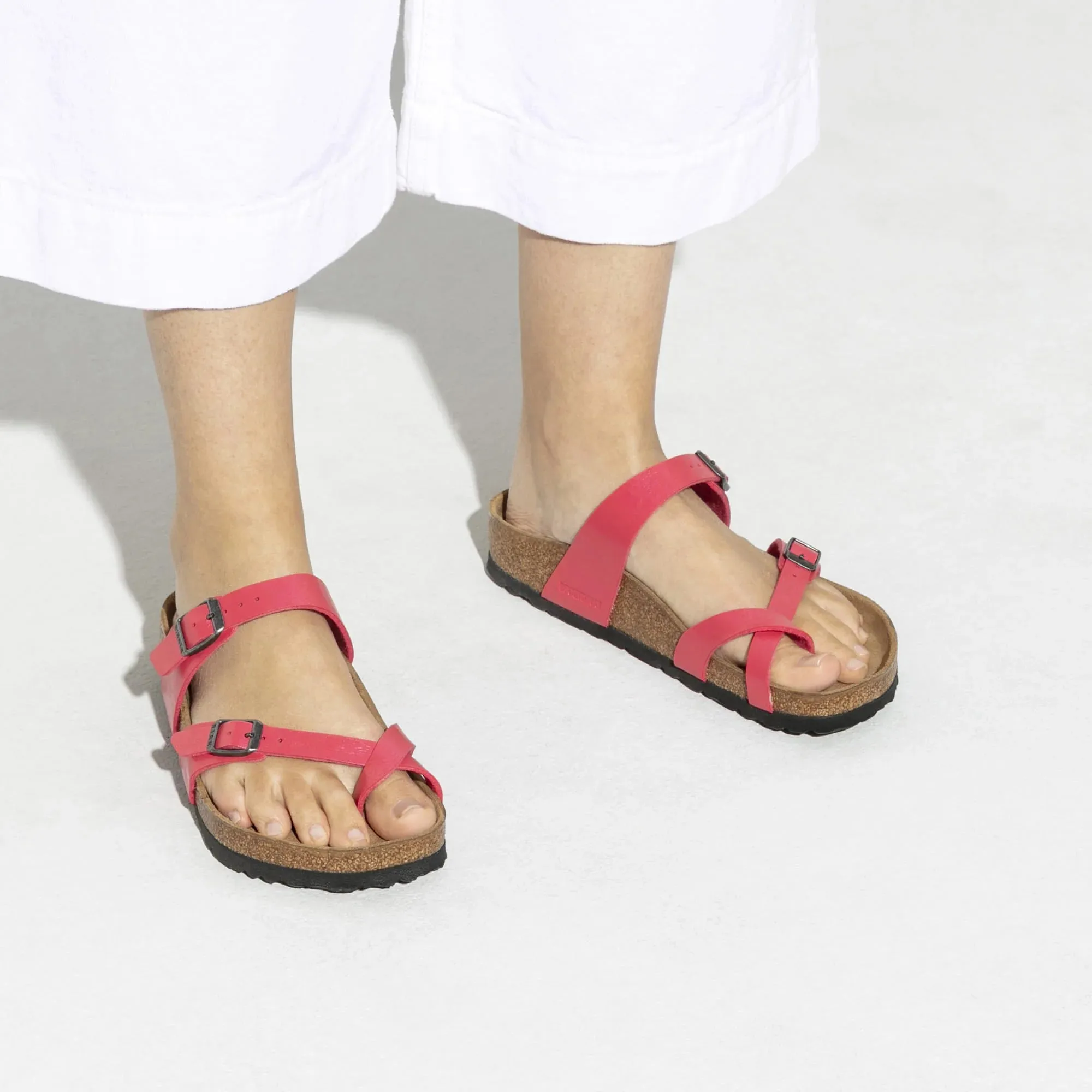 Birkenstock Mayari Birko-Flor Graceful Raspberry sold by Zulily product image thumbnail 3
