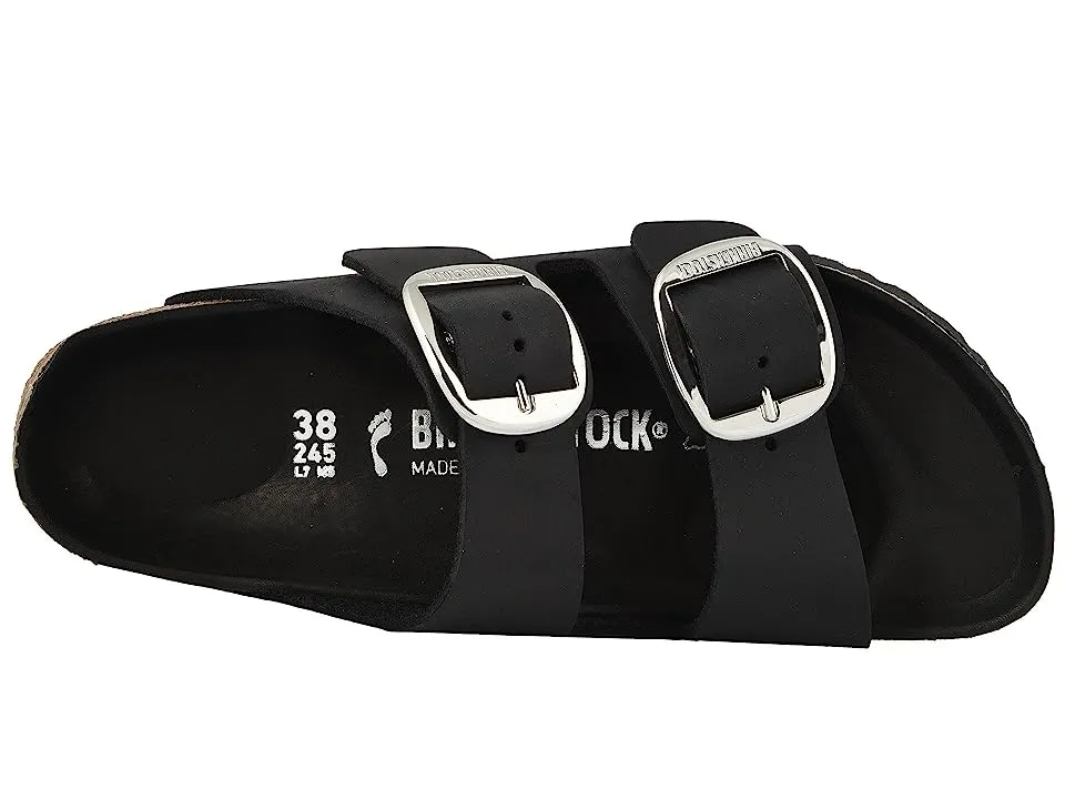 Birkenstock Arizona Big Buckle Oiled Leather Exquisite Black sold by Zulily product image thumbnail 4