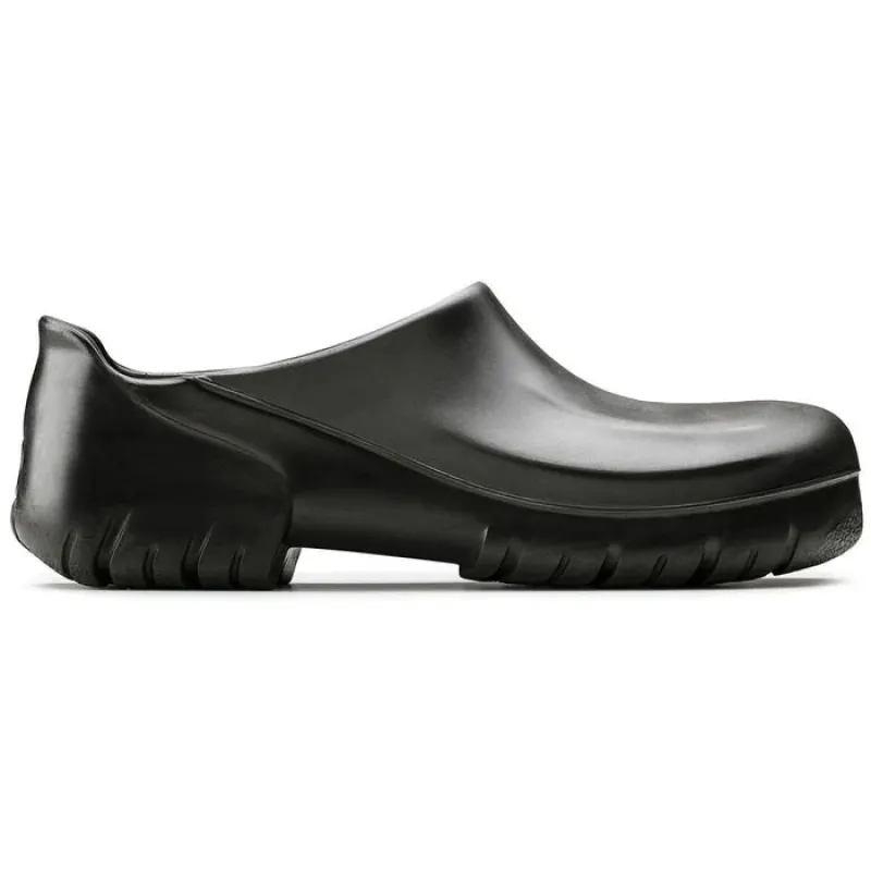 Birkenstock A640 Steel Toe Polyurethane Black sold by Zulily
