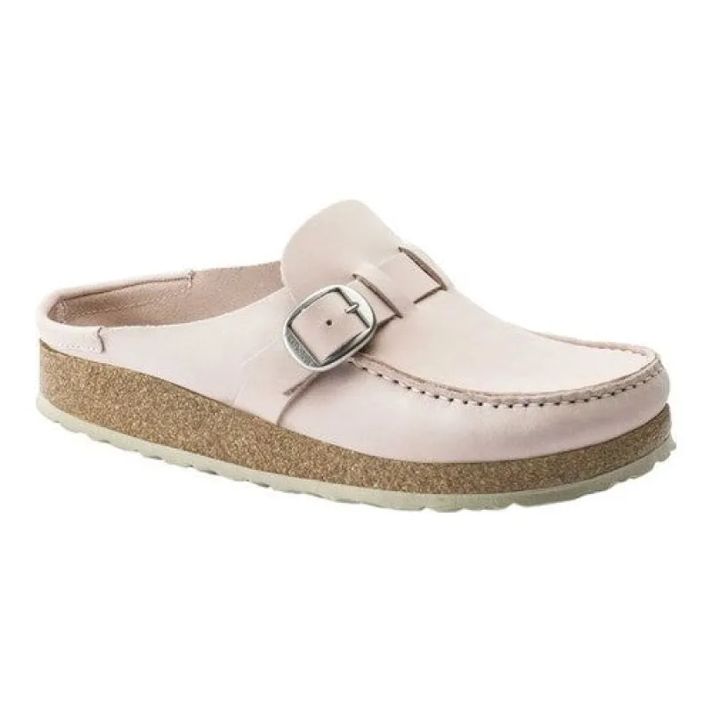 Birkenstock Buckley Nubuck Leather Dusty Rose sold by Zulily