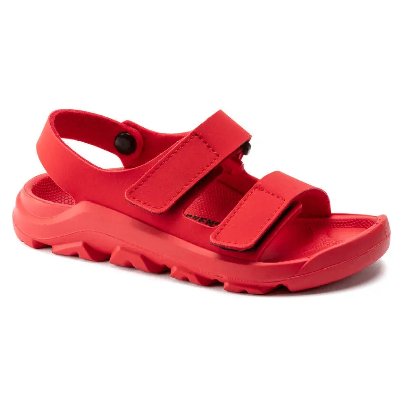 Birkenstock Mogami Hook & Loop Kid Textile Red sold by Zulily