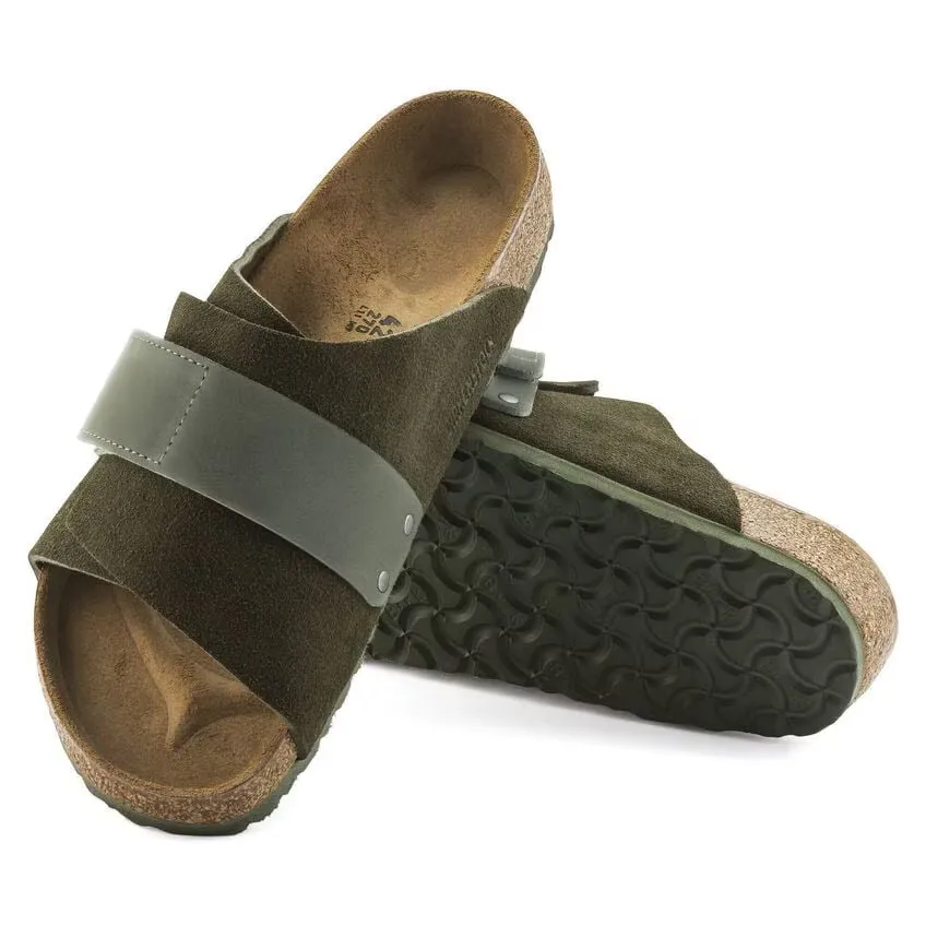 Birkenstock Kyoto Nubuck Leather Thyme sold by Zulily product image thumbnail 4