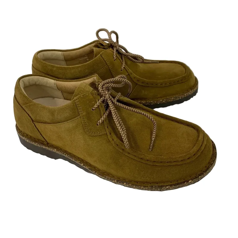 Birkenstock Pasadena Men Suede Leather Tea Hydrophobic sold by Zulily