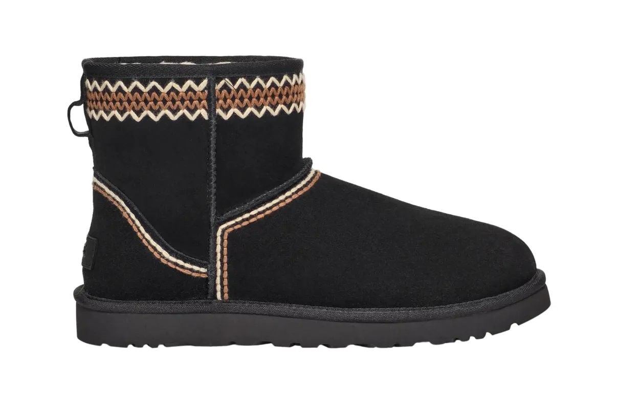 Ugg Men's Classic Mini Atherson Boot 'Black' - 1158222-Blk sold by Zulily