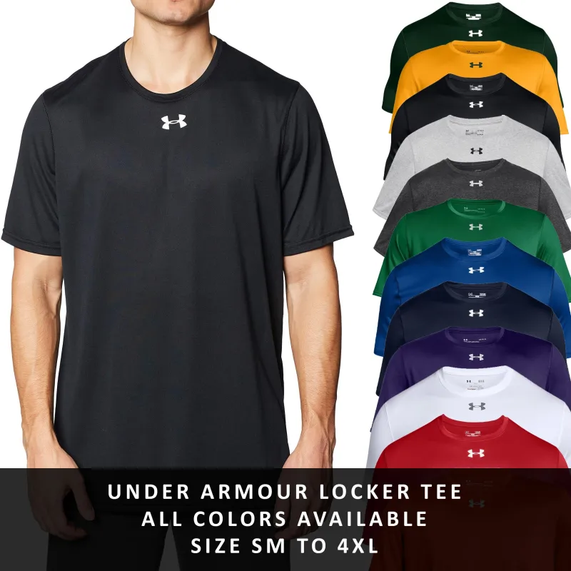 Sneakar Men's Under Armour Athletic Short Sleeve Tech Locker Tee 2.0 sold by Zulily
